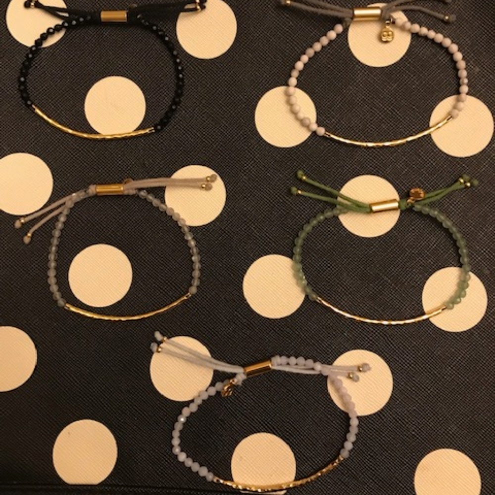gorjana Power Gemstone adjustable bracelets